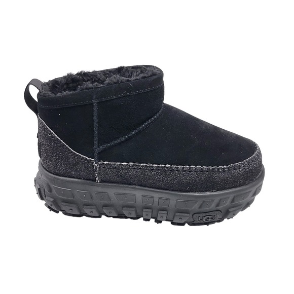 UGG Mens Venture Daze Ultra Mini Black Boots 1158200 Size 7 - Picture 1 of 10